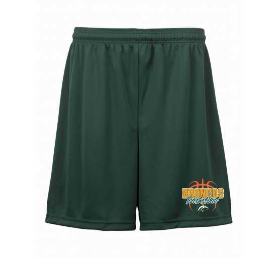 Montville Broncos Basketball  Sport-Tek® Youth PosiCharge® Mesh 5” Short
